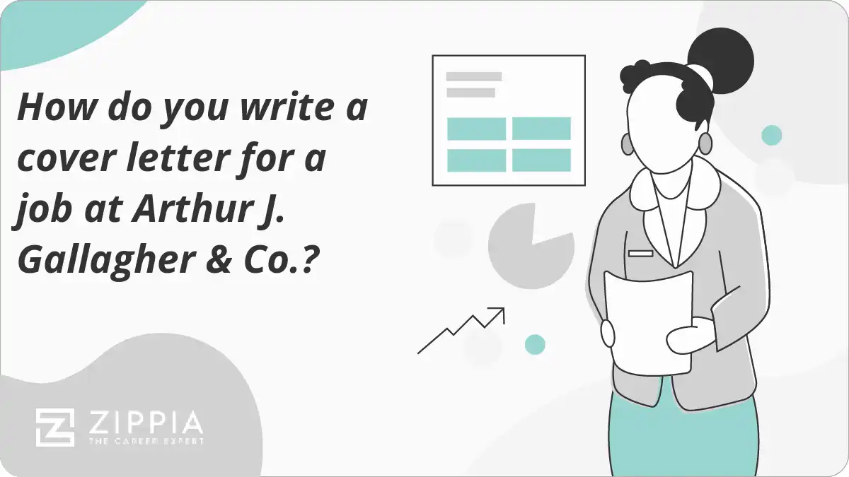 How do you write a cover letter for a job at Arthur J. Gallagher & Co.?