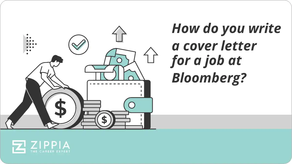 How do you write a cover letter for a job at Bloomberg?