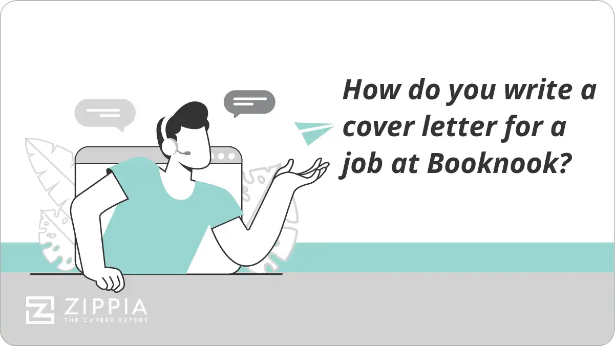 How do you write a cover letter for a job at Booknook?