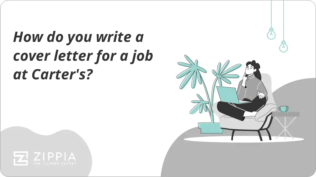 How do you write a cover letter for a job at Carter's?
