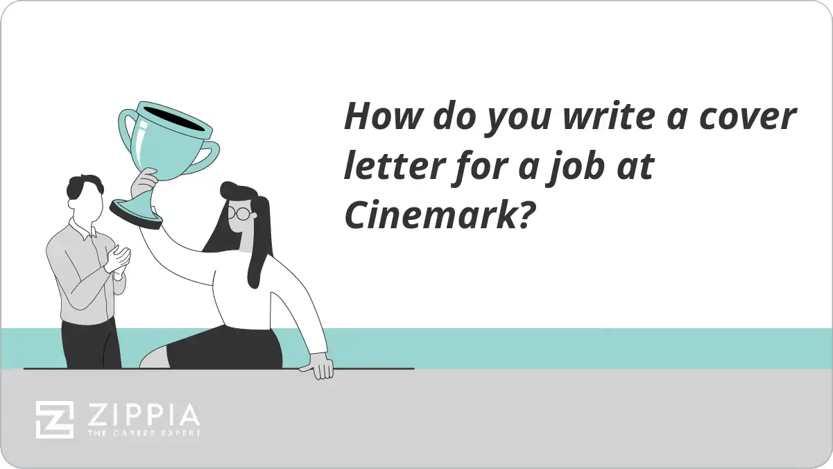 How do you write a cover letter for a job at Cinemark?