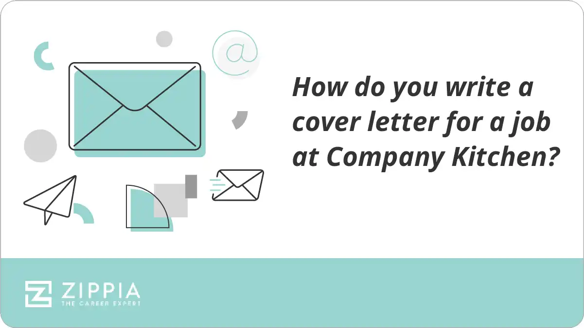 How do you write a cover letter for a job at Company Kitchen?