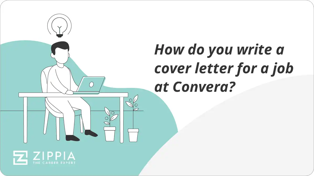 How do you write a cover letter for a job at Convera?