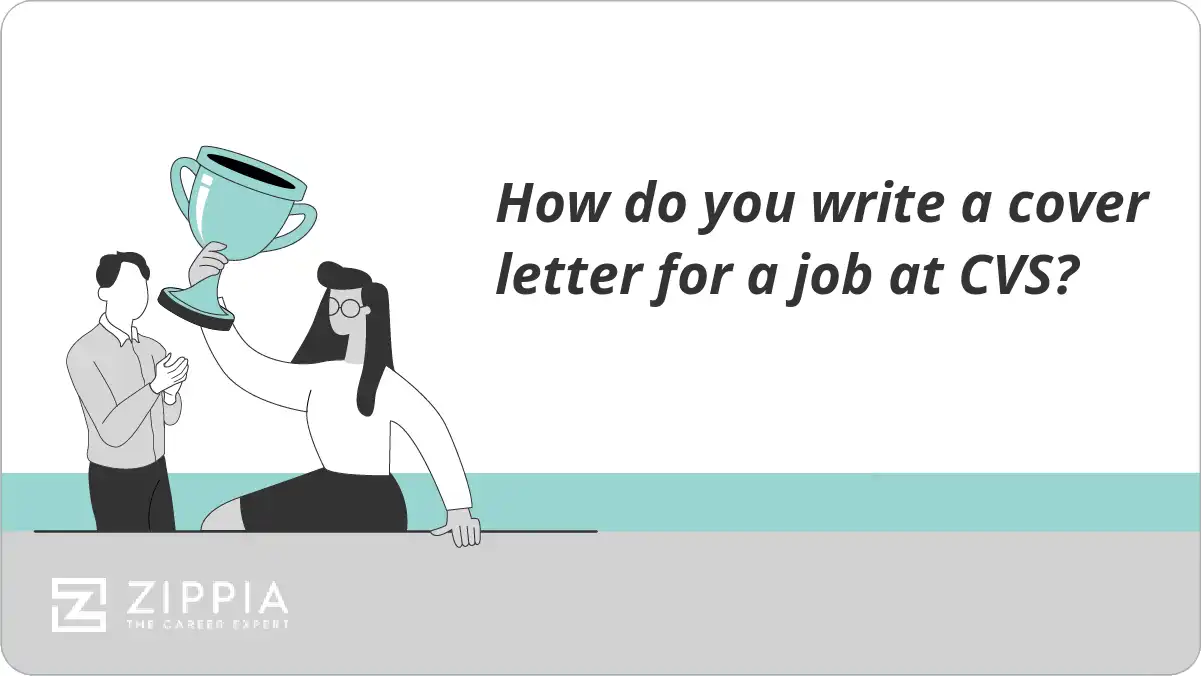 How do you write a cover letter for a job at CVS?