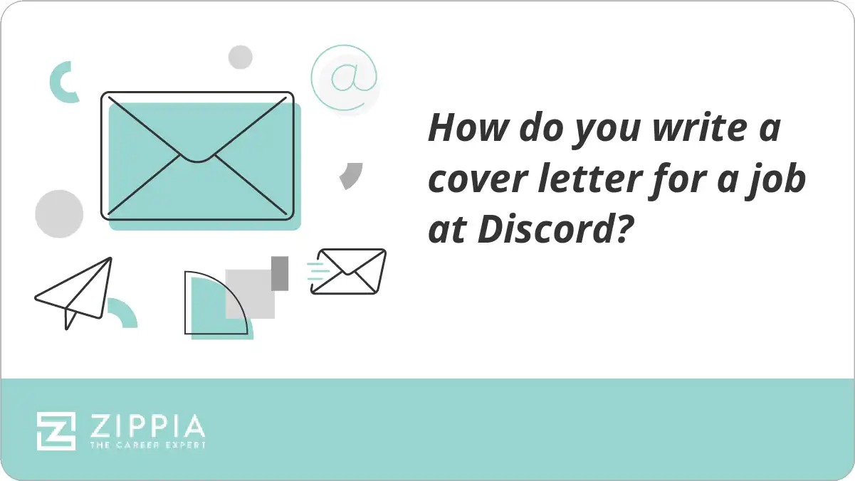 How do you write a cover letter for a job at Discord?