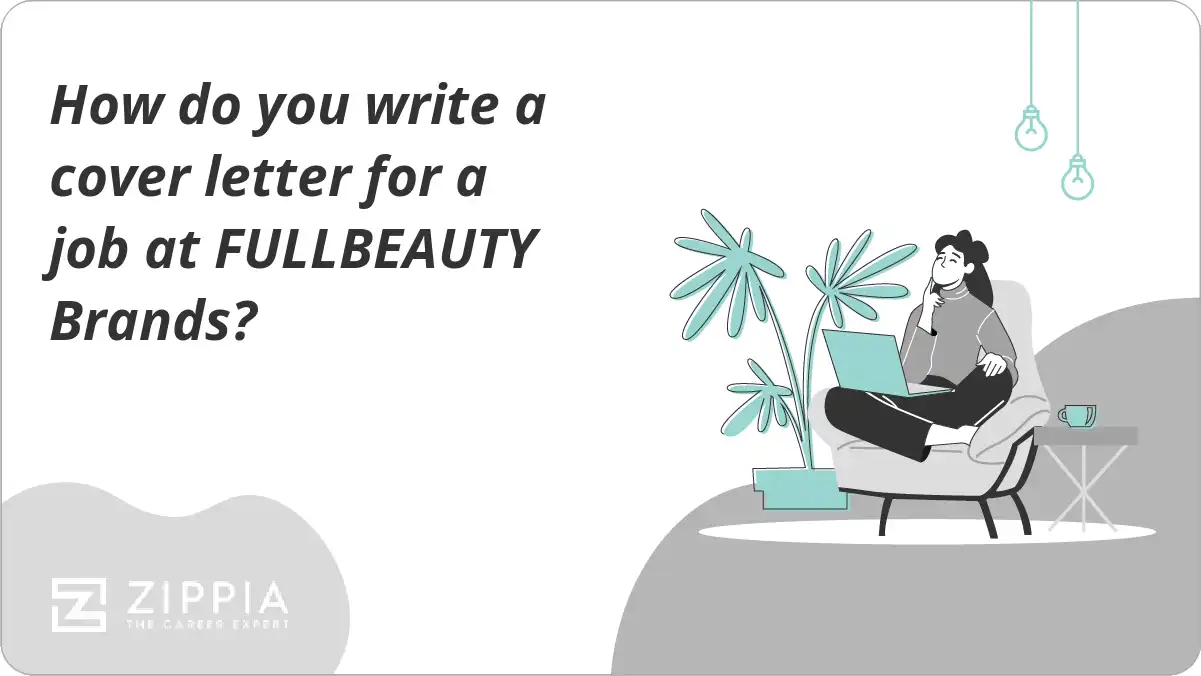 How do you write a cover letter for a job at FULLBEAUTY Brands?