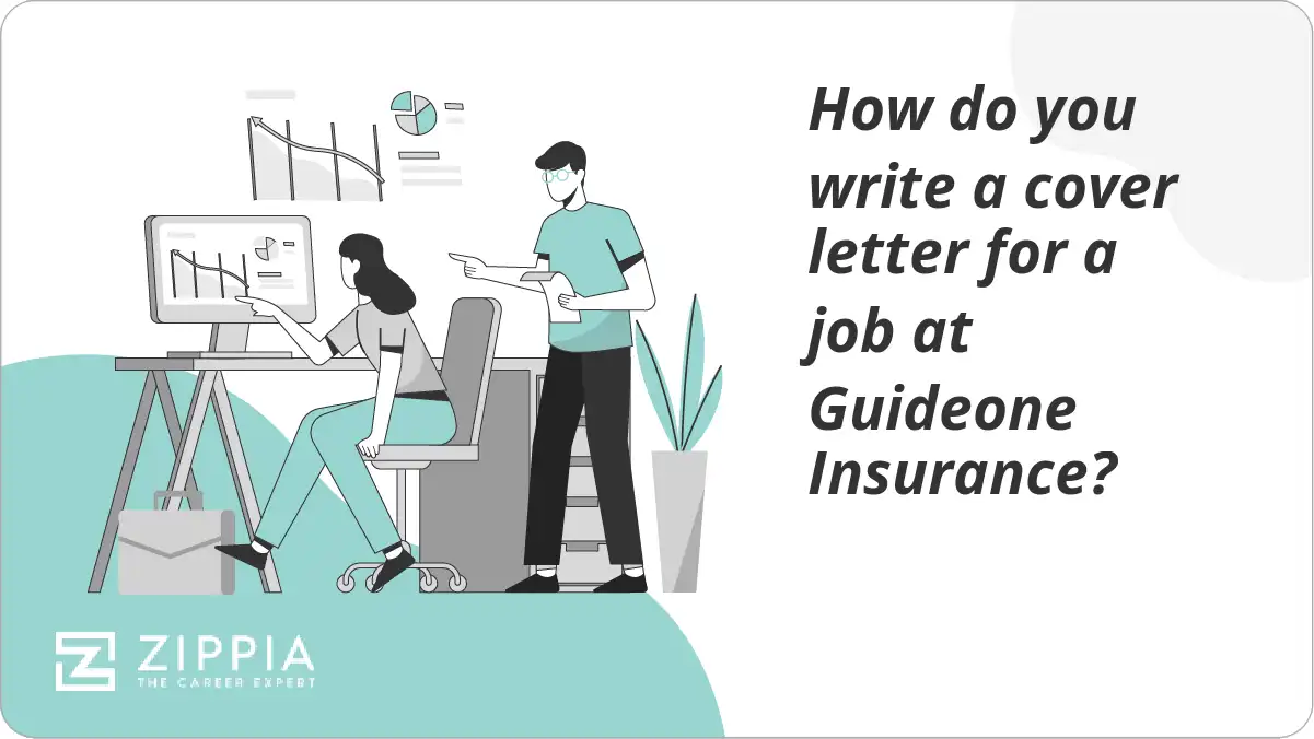 How do you write a cover letter for a job at Guideone Insurance?