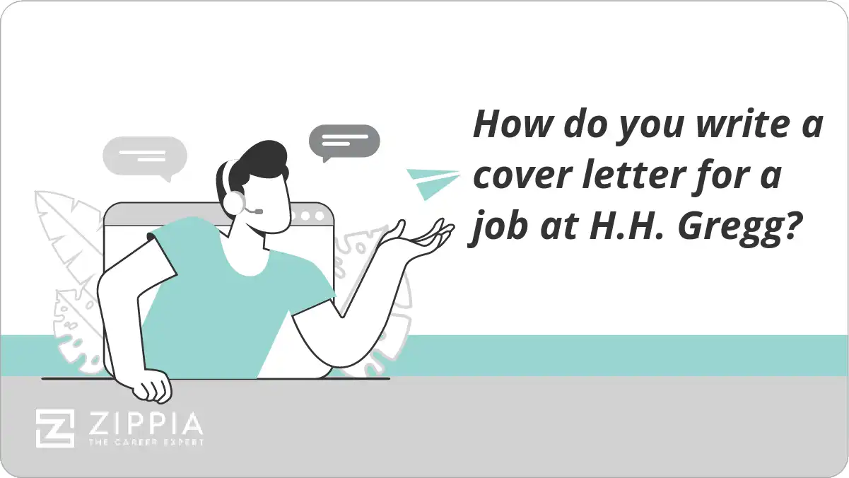 How do you write a cover letter for a job at H.H. Gregg?