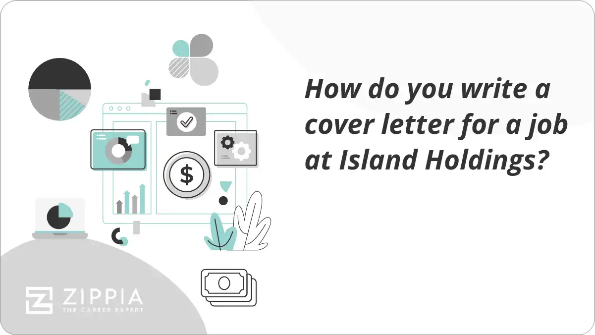 How do you write a cover letter for a job at Island Holdings?