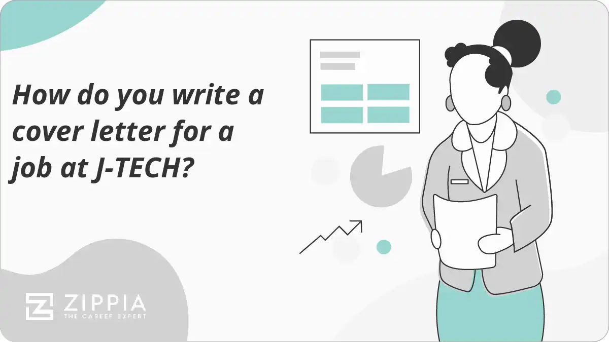 How do you write a cover letter for a job at J-TECH?