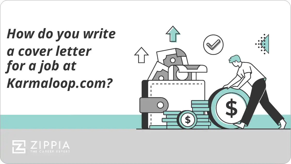 How do you write a cover letter for a job at Karmaloop.com?