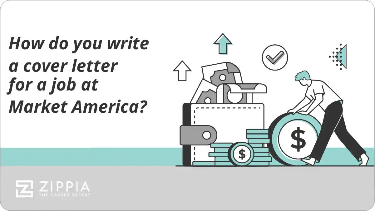 How do you write a cover letter for a job at Market America?