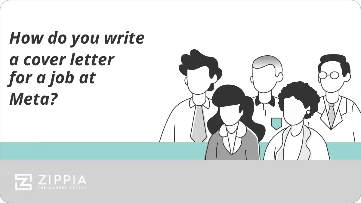 How do you write a cover letter for a job at Meta?