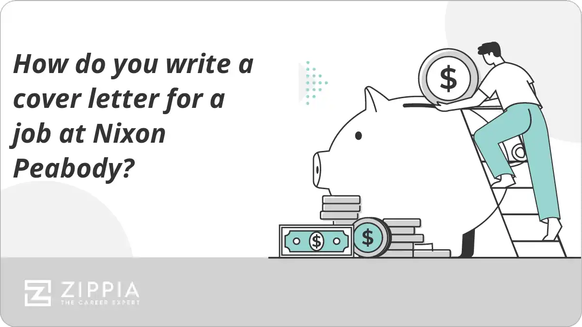 How do you write a cover letter for a job at Nixon Peabody?