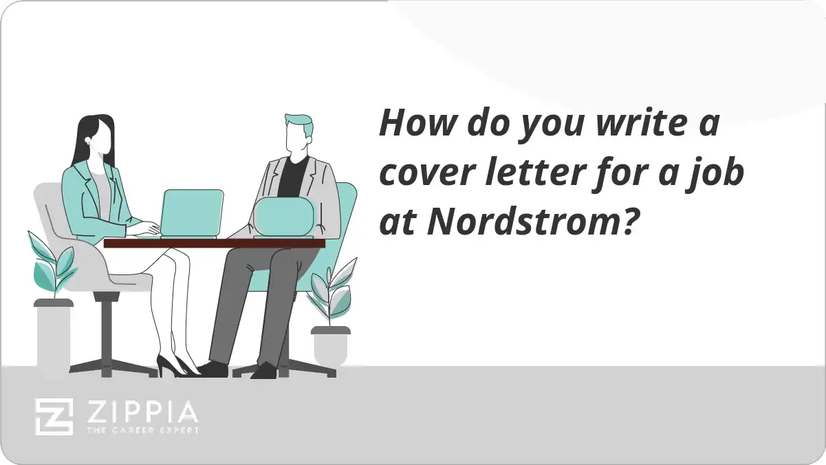 How do you write a cover letter for a job at Nordstrom?