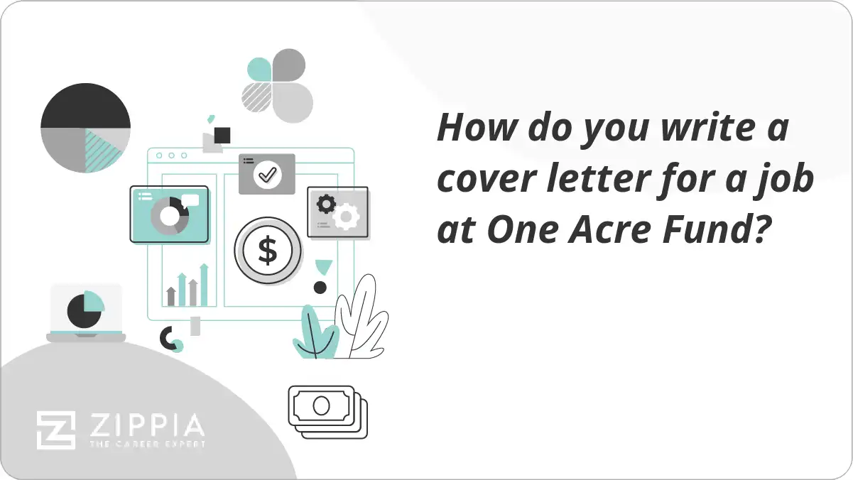 How do you write a cover letter for a job at One Acre Fund?