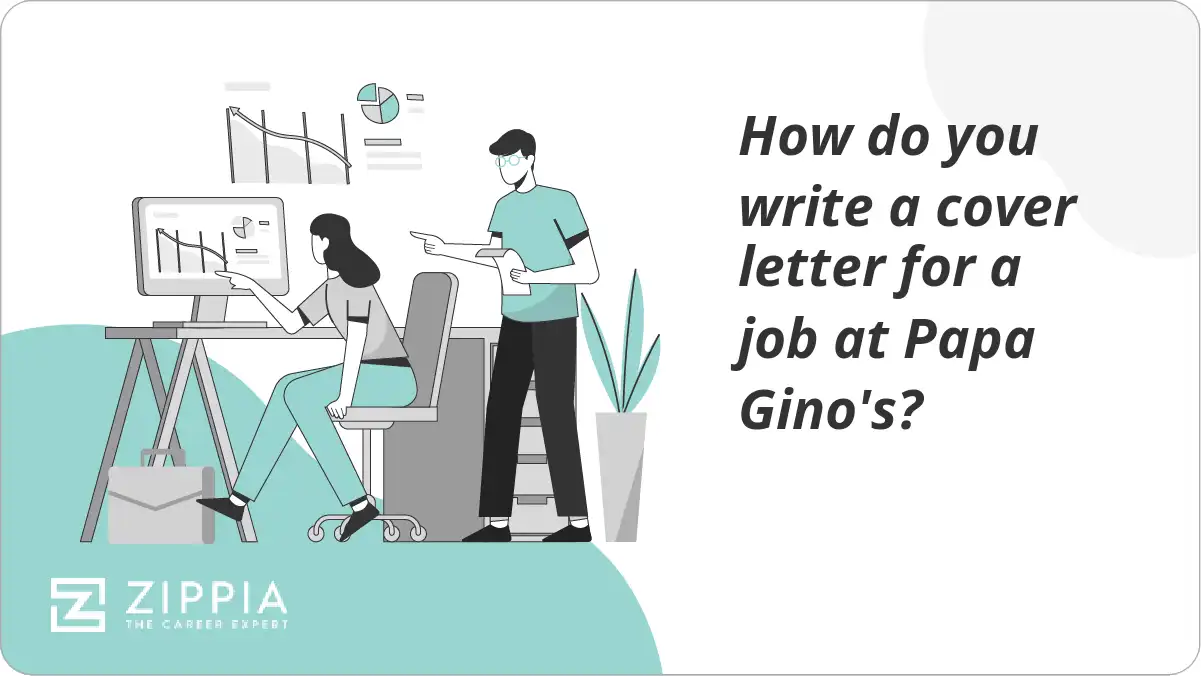 How do you write a cover letter for a job at Papa Gino's?