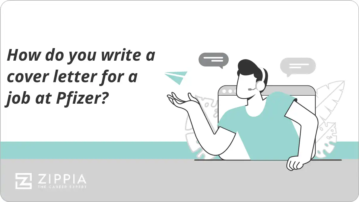 How do you write a cover letter for a job at Pfizer?