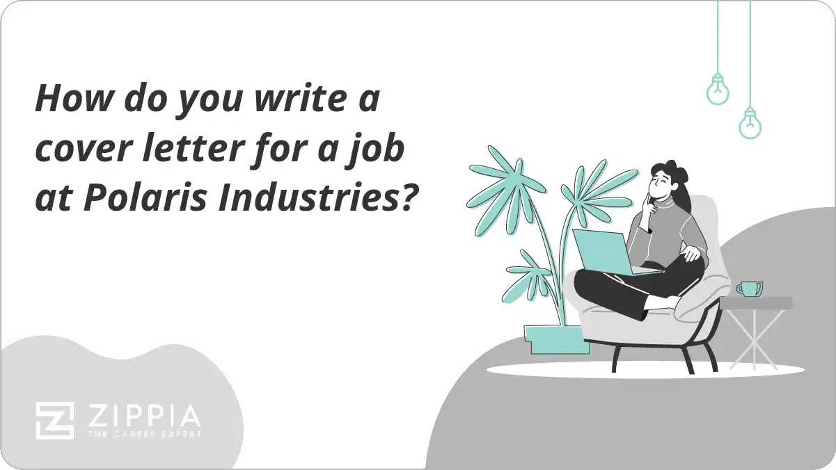 How do you write a cover letter for a job at Polaris Industries?