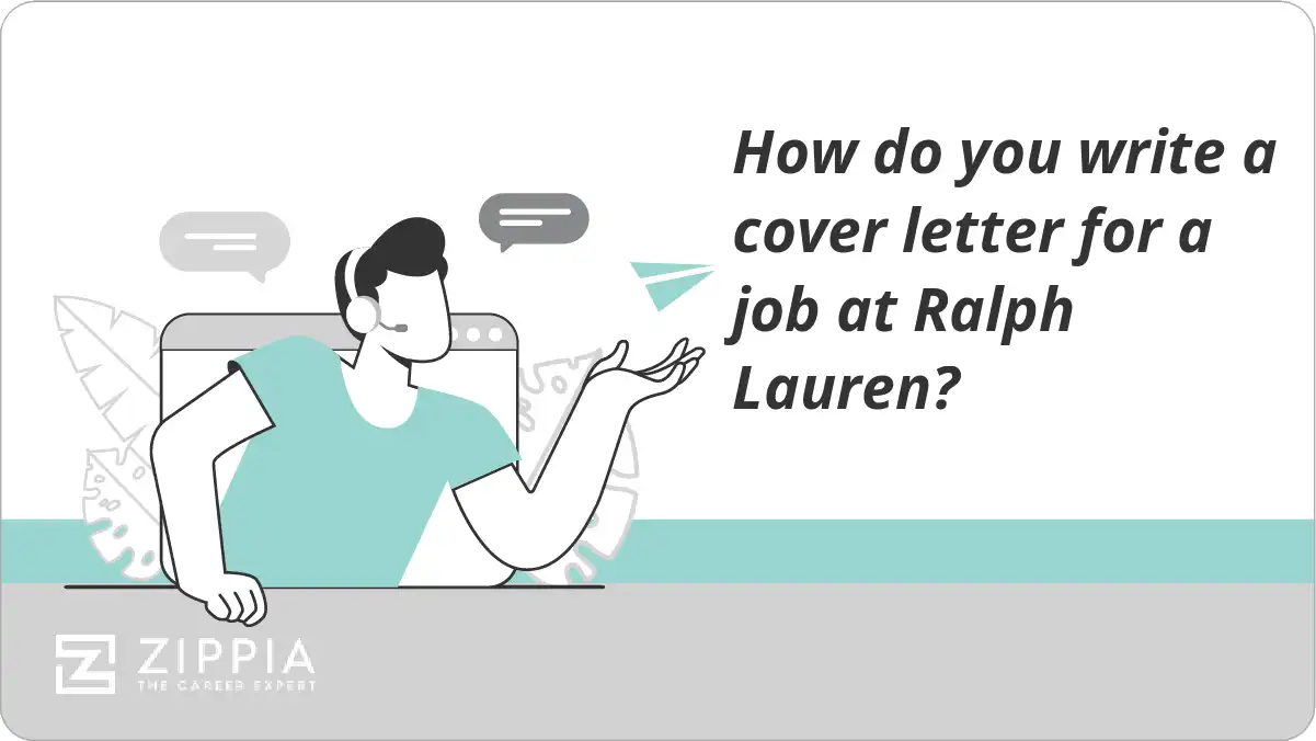 How do you write a cover letter for a job at Ralph Lauren?