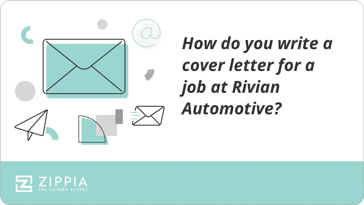 How do you write a cover letter for a job at Rivian Automotive?