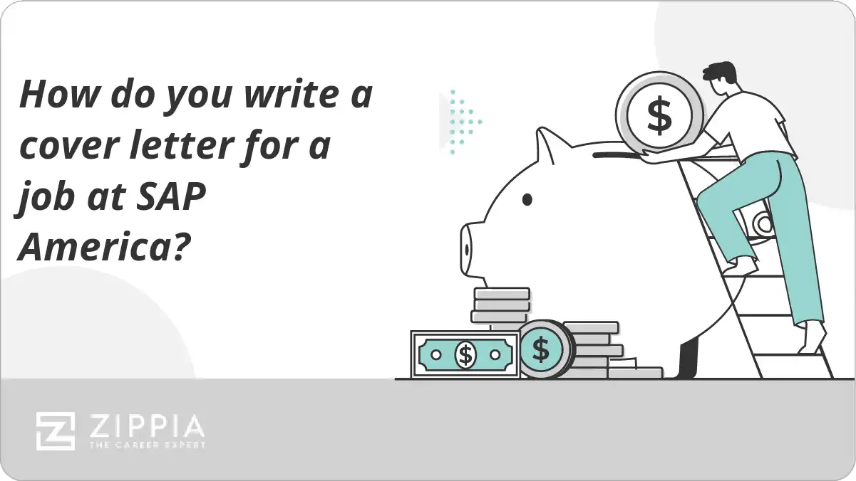 How do you write a cover letter for a job at SAP America?