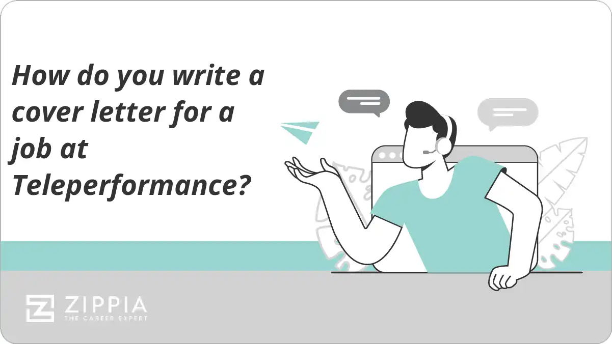 How do you write a cover letter for a job at Teleperformance?