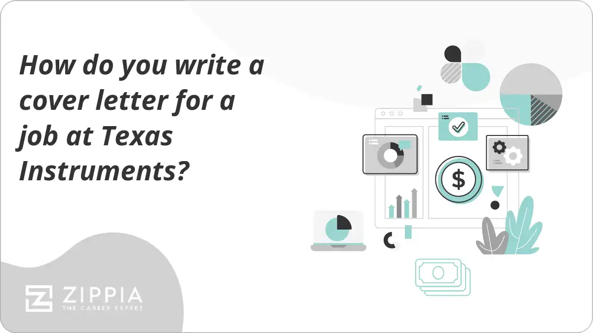 How do you write a cover letter for a job at Texas Instruments?