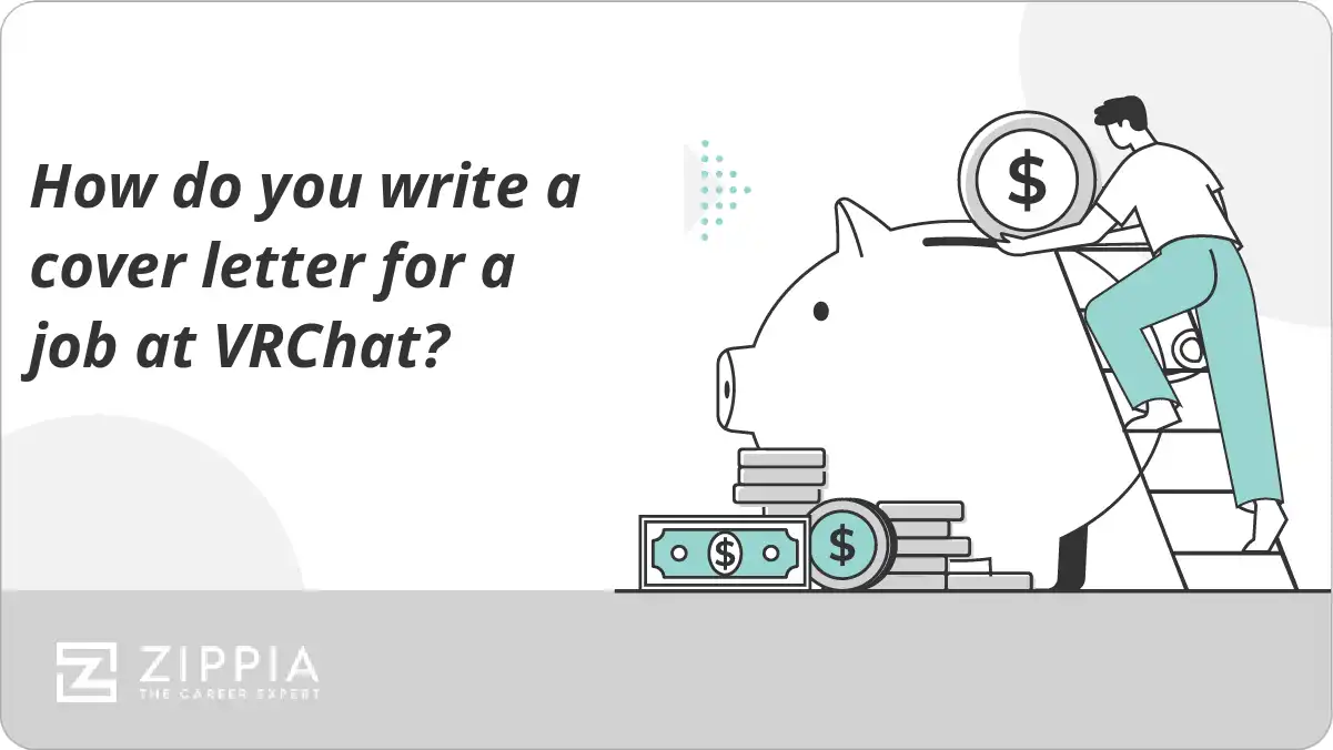 How do you write a cover letter for a job at VRChat?