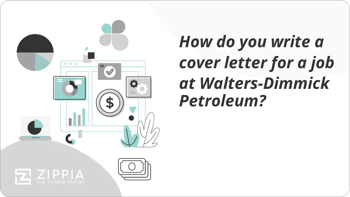 How do you write a cover letter for a job at Walters-Dimmick Petroleum?