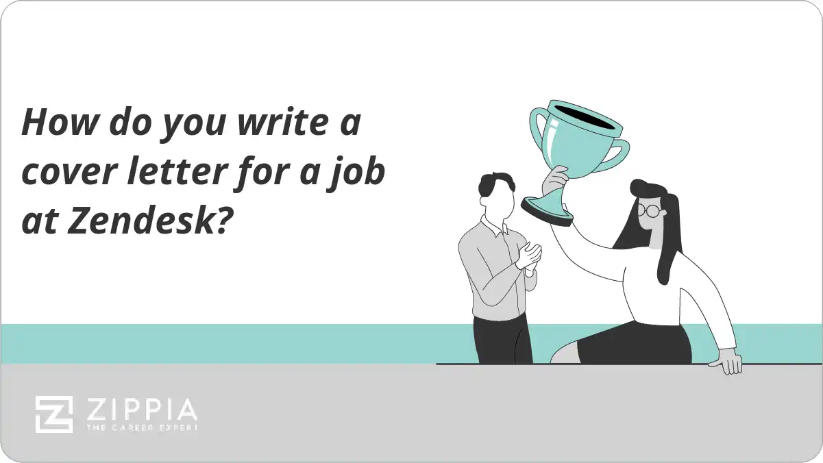 How do you write a cover letter for a job at Zendesk?