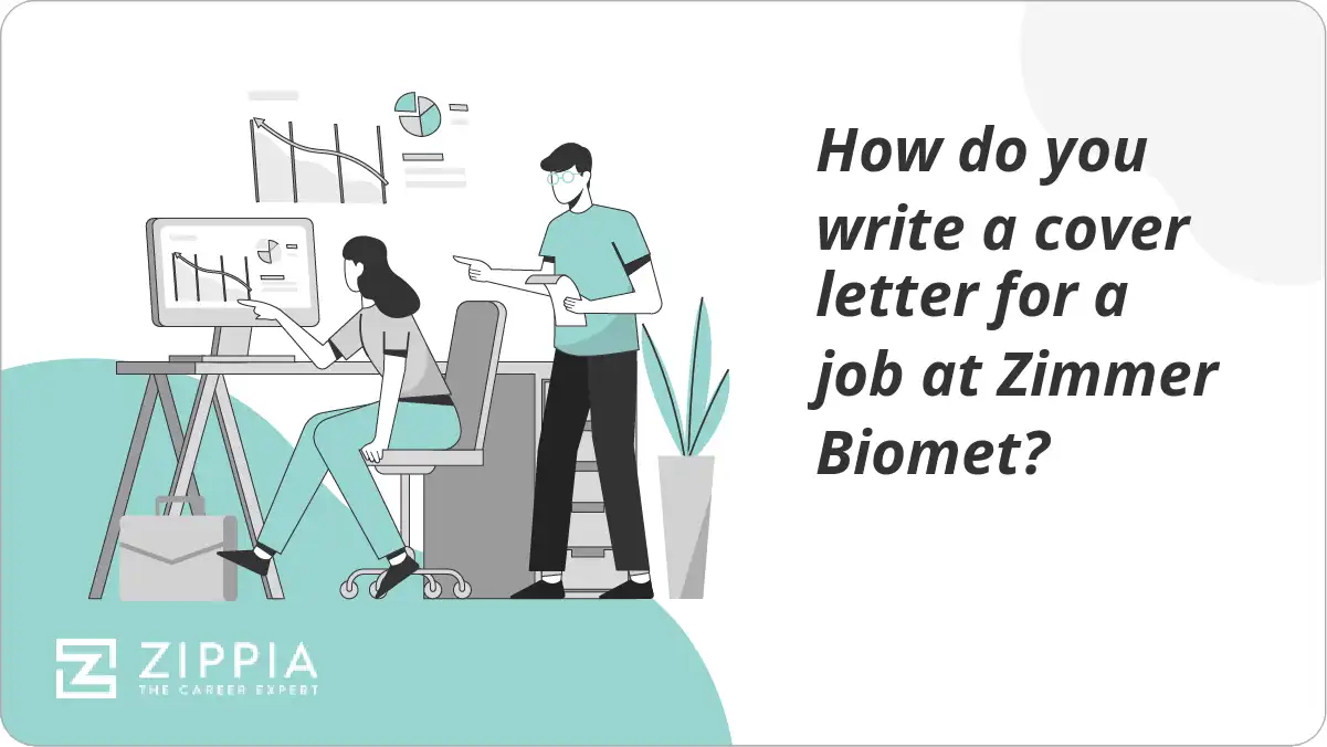 How do you write a cover letter for a job at Zimmer Biomet?