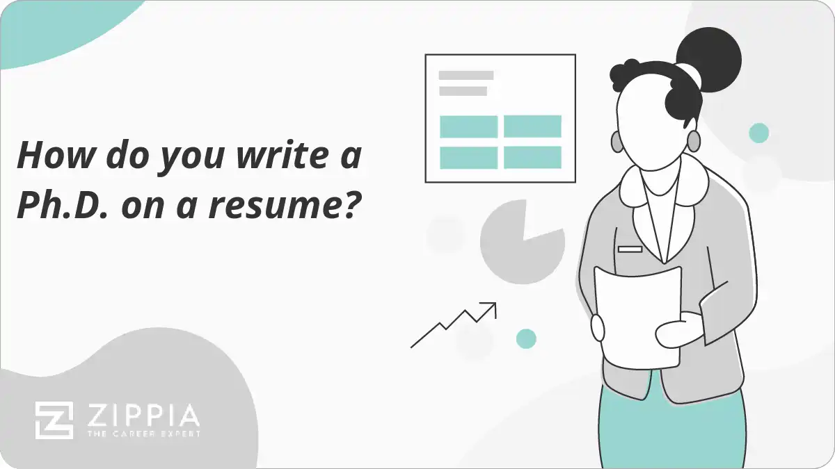 How do you write a Ph.D. on a resume?