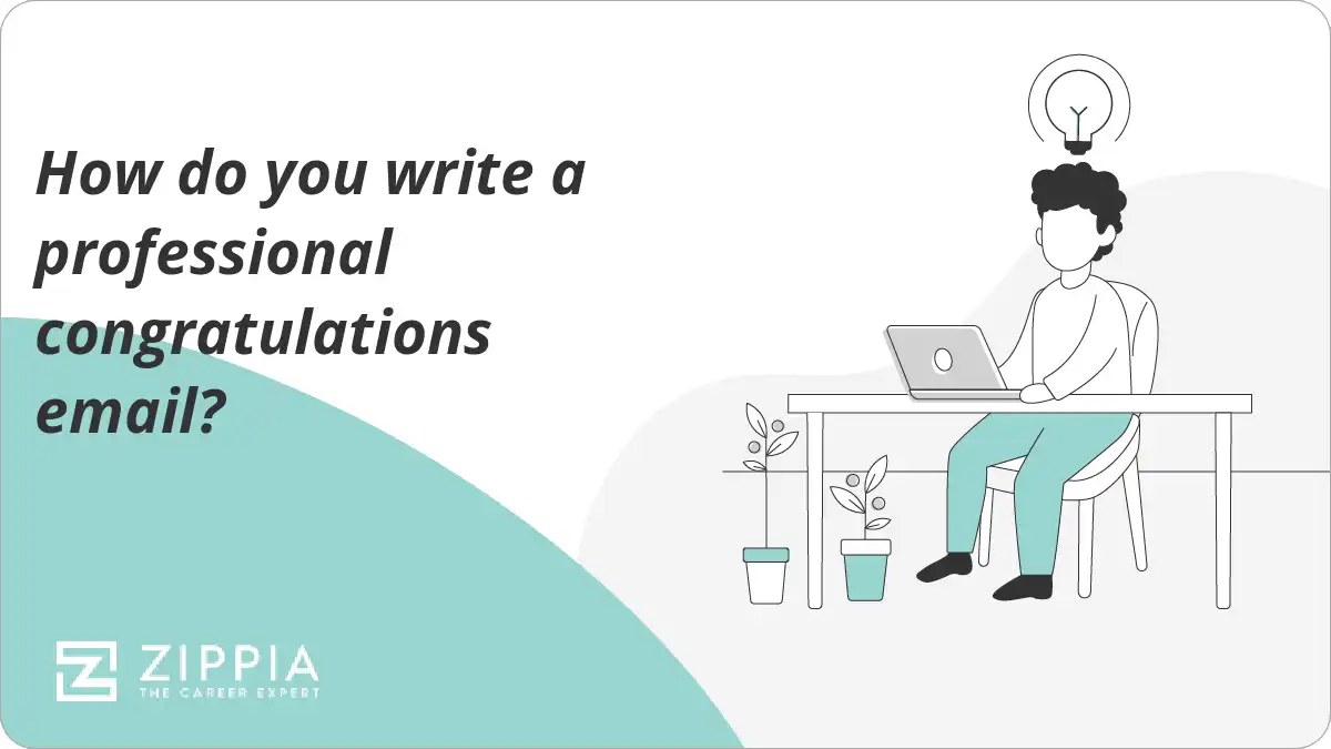 How do you write a professional congratulations email?