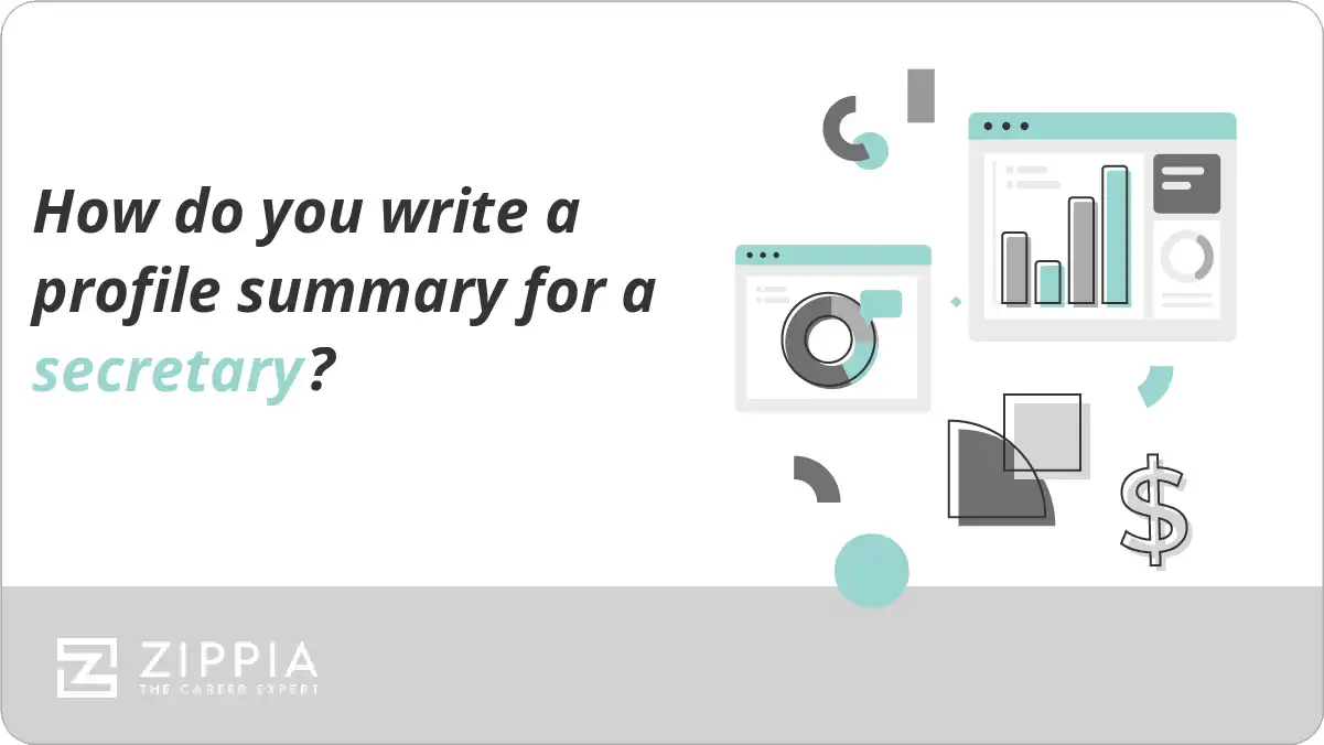 How do you write a profile summary for a secretary?