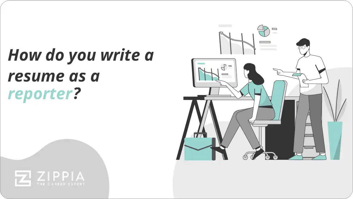 How do you write a resume as a reporter?