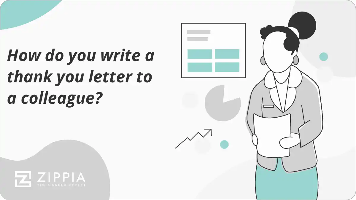 How do you write a thank you letter to a colleague?