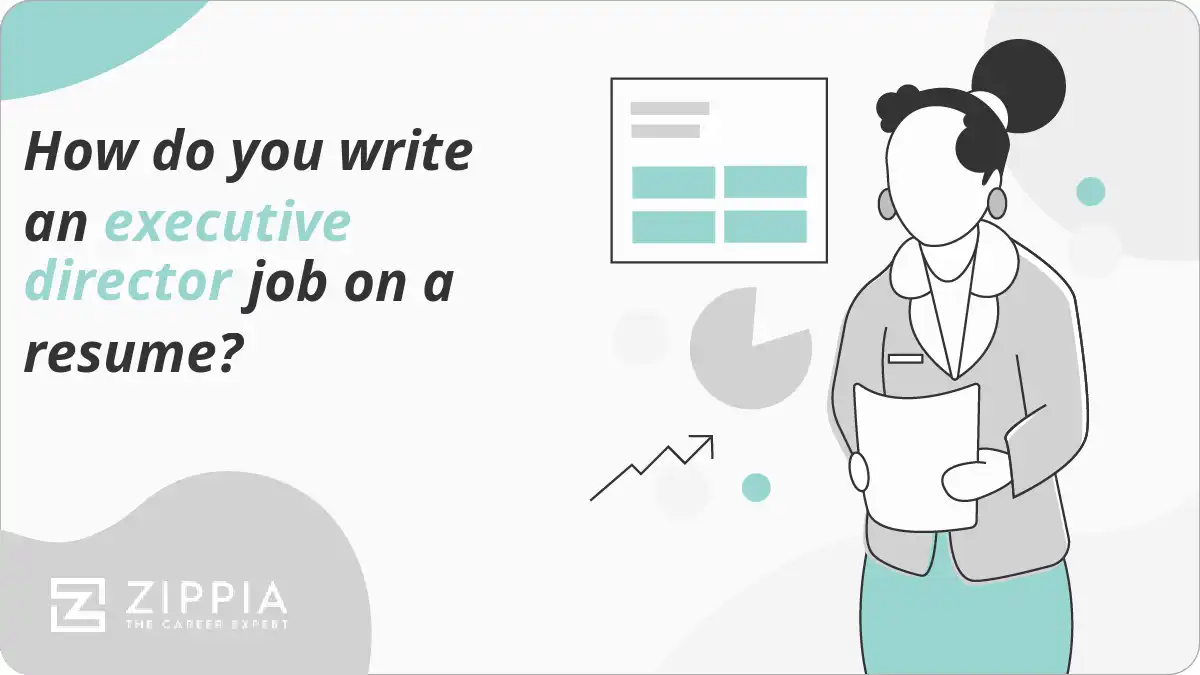 How do you write an executive director job on a resume?