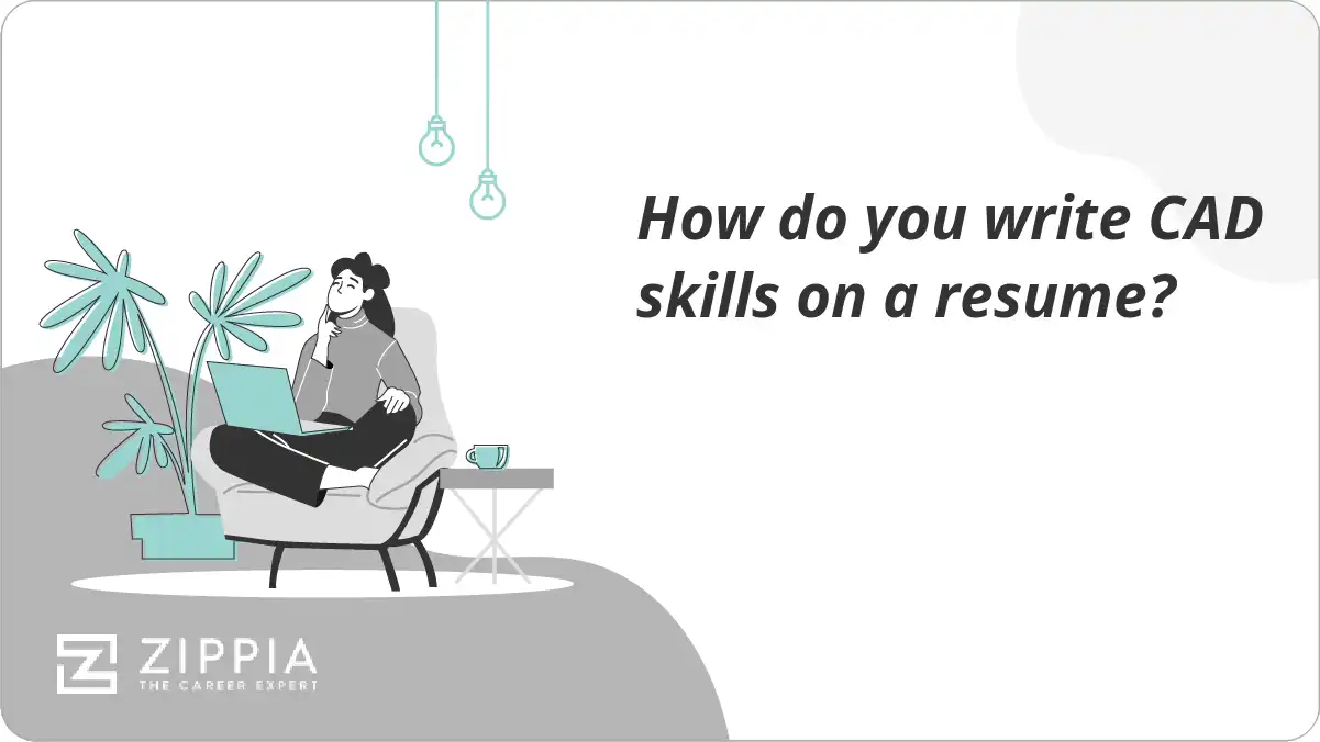 How do you write CAD skills on a resume?