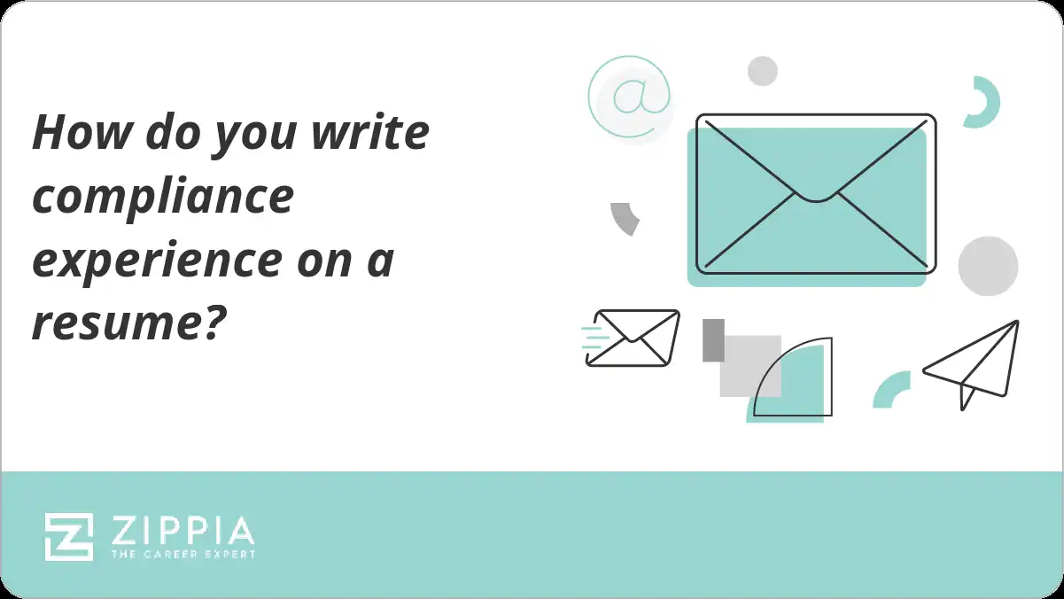 How do you write compliance experience on a resume?