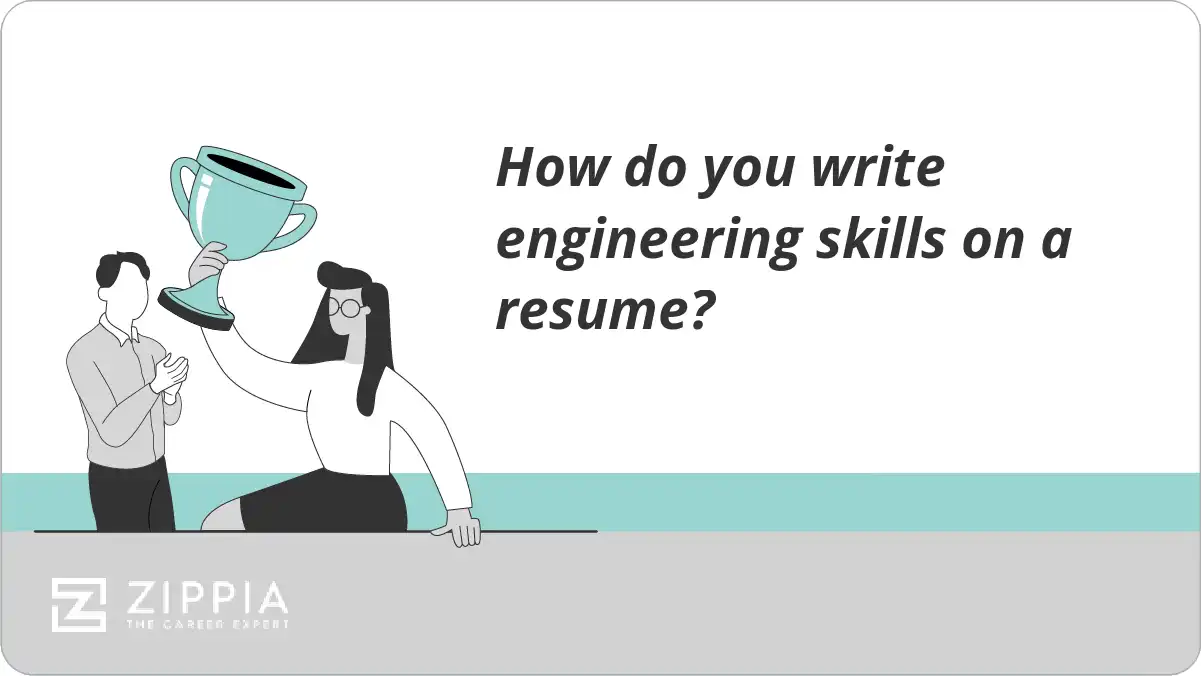 How do you write engineering skills on a resume?