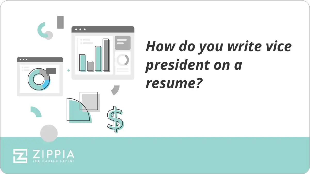 How do you write vice president on a resume?