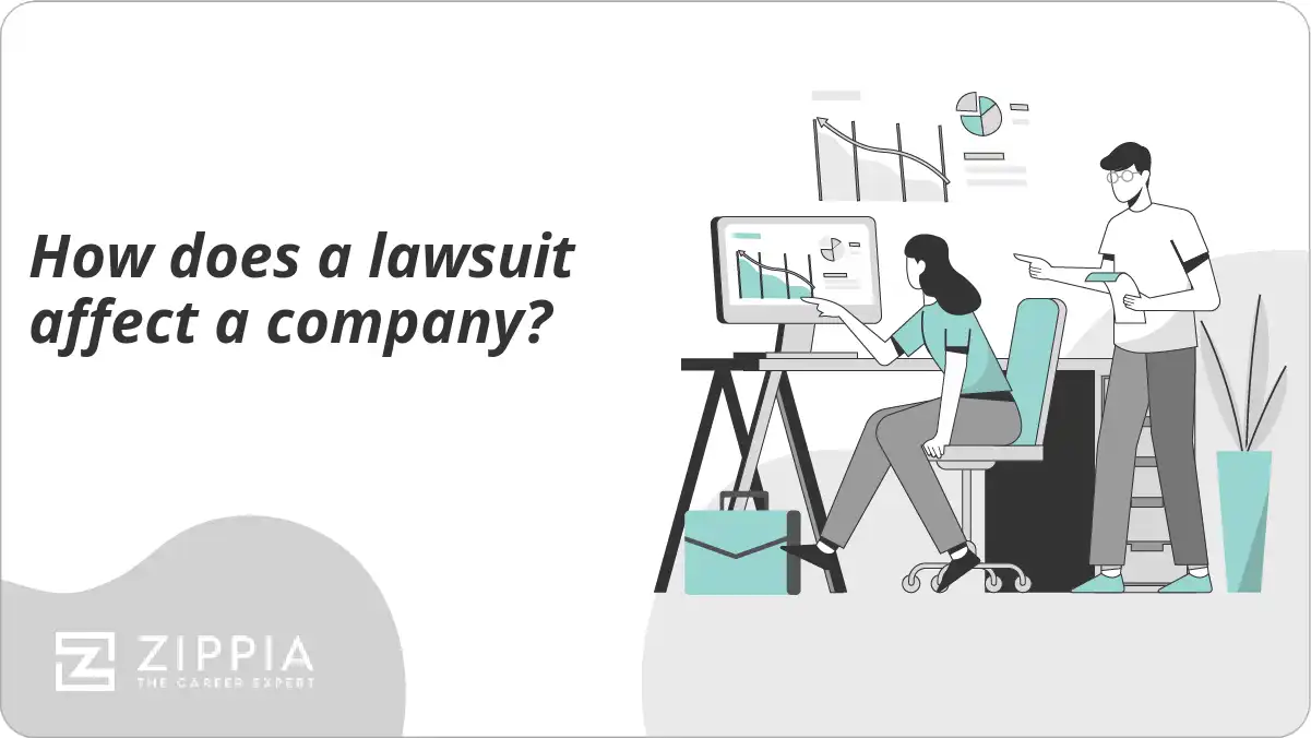 How does a lawsuit affect a company?