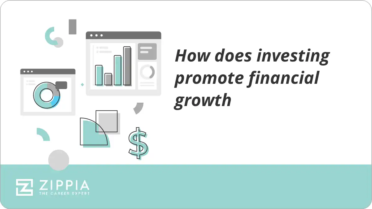 How does investing promote financial growth