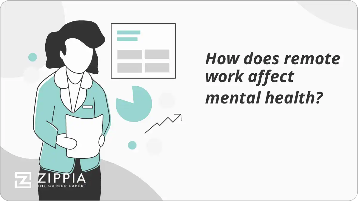 How does remote work affect mental health?