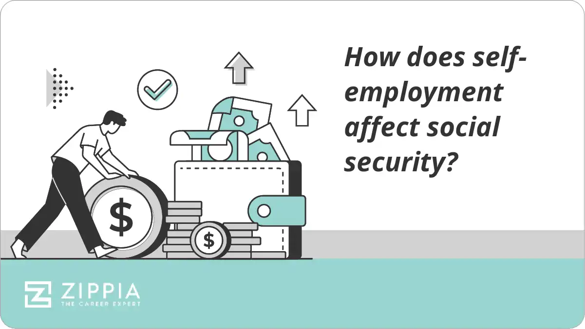 How does self-employment affect social security?