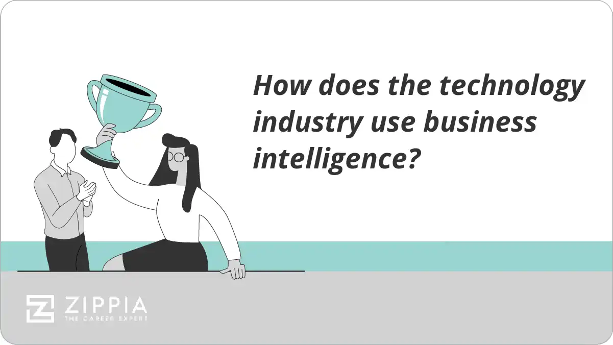 How does the technology industry use business intelligence?