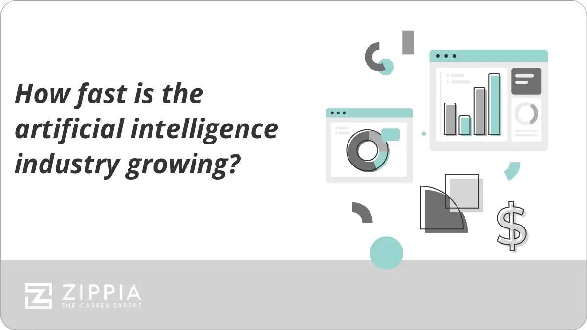 How fast is the artificial intelligence industry growing?