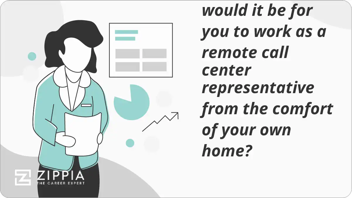 How flexible would it be for you to work as a remote call center representative from the comfort of your own home?