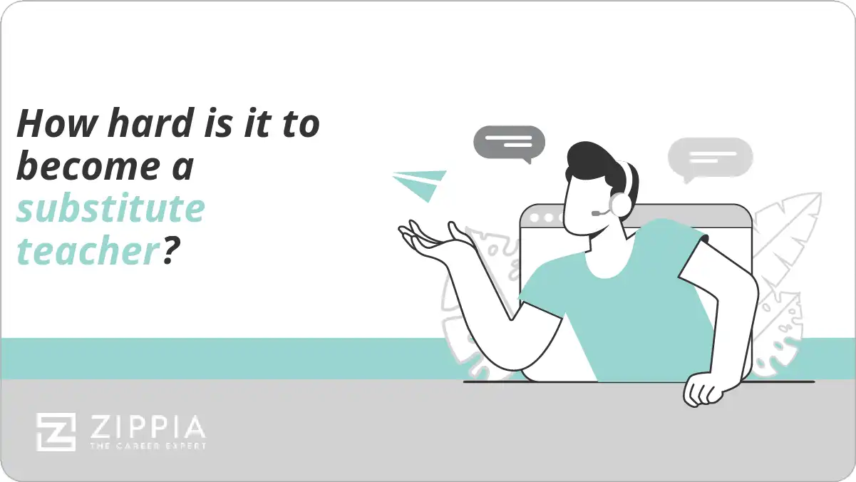 How hard is it to become a substitute teacher?